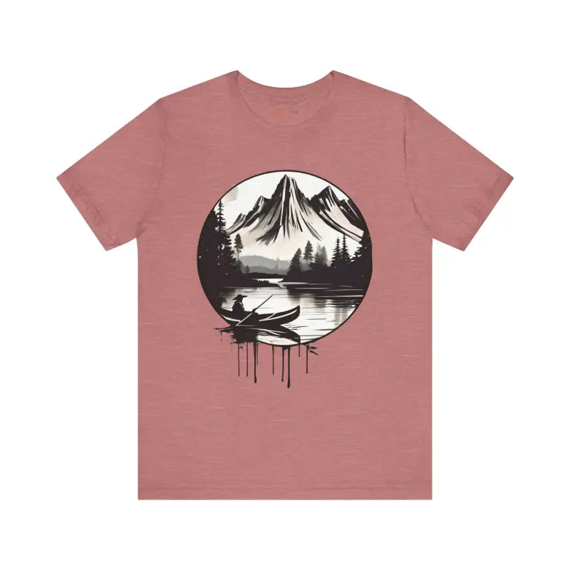Samurai Canoeing Cotton T-Shirt - Jersey Short Sleeve - DipaliZ