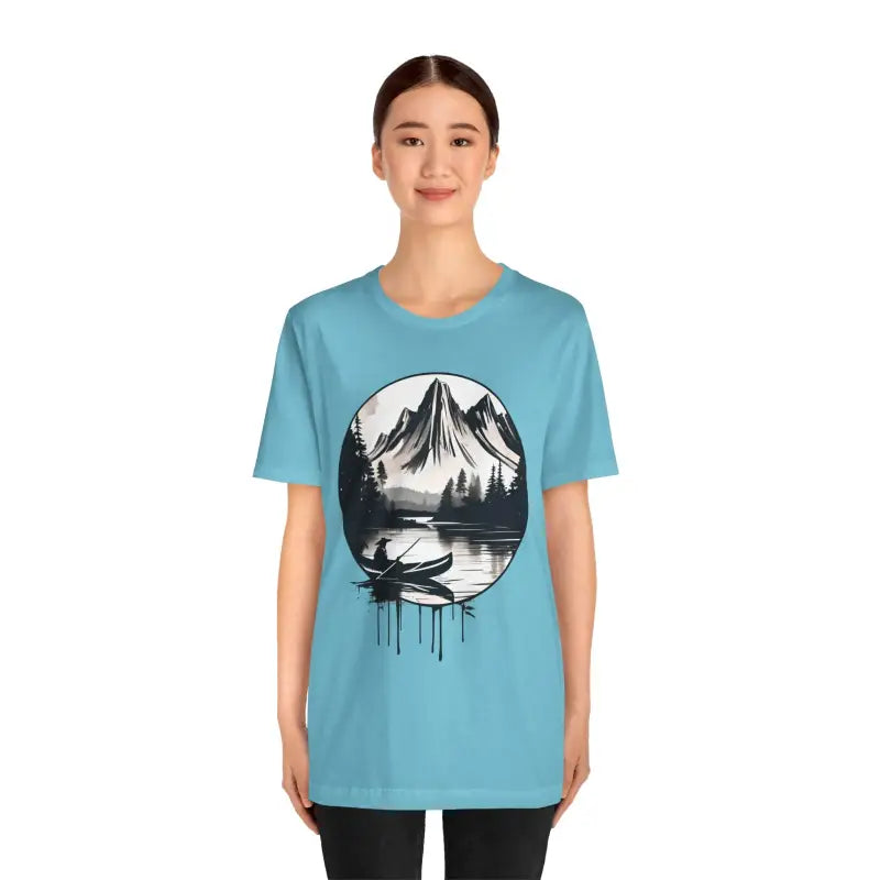 Samurai Canoeing Cotton T-Shirt - Jersey Short Sleeve - DipaliZ