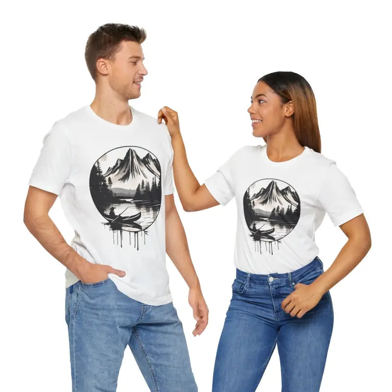 Samurai Canoeing Cotton T-Shirt - Jersey Short Sleeve - DipaliZ