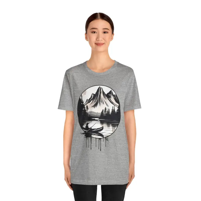 Samurai Canoeing Cotton T-Shirt - Jersey Short Sleeve - DipaliZ
