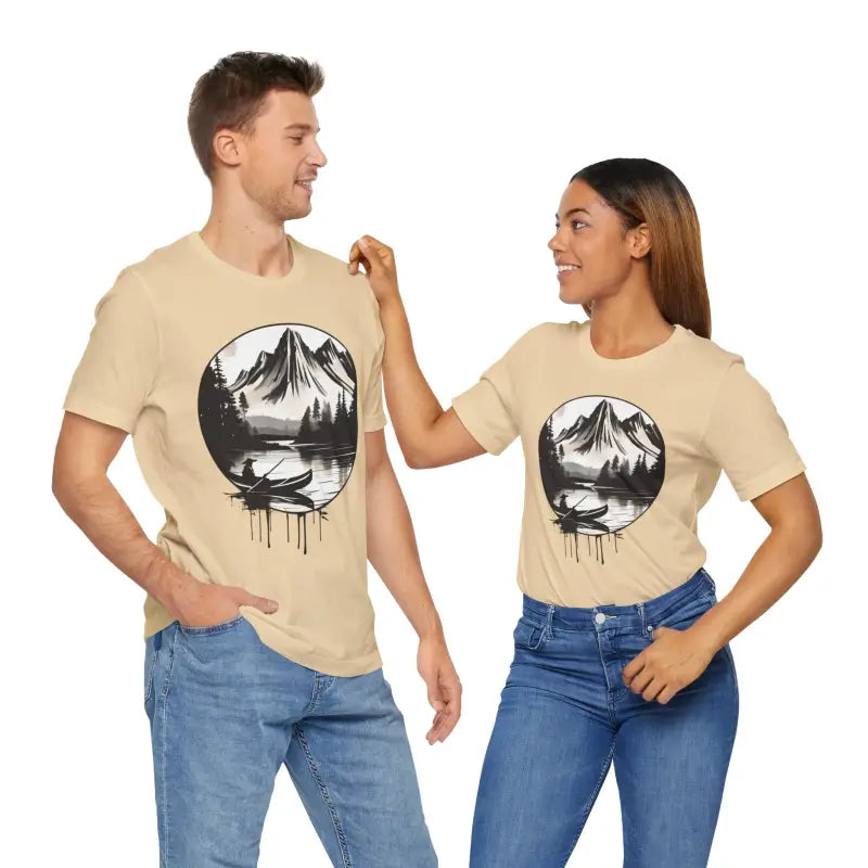 Samurai Canoeing Cotton T-Shirt - Jersey Short Sleeve - DipaliZ