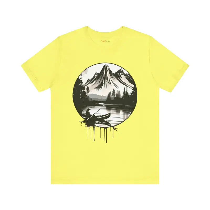 Samurai Canoeing Cotton T-Shirt - Jersey Short Sleeve - DipaliZ