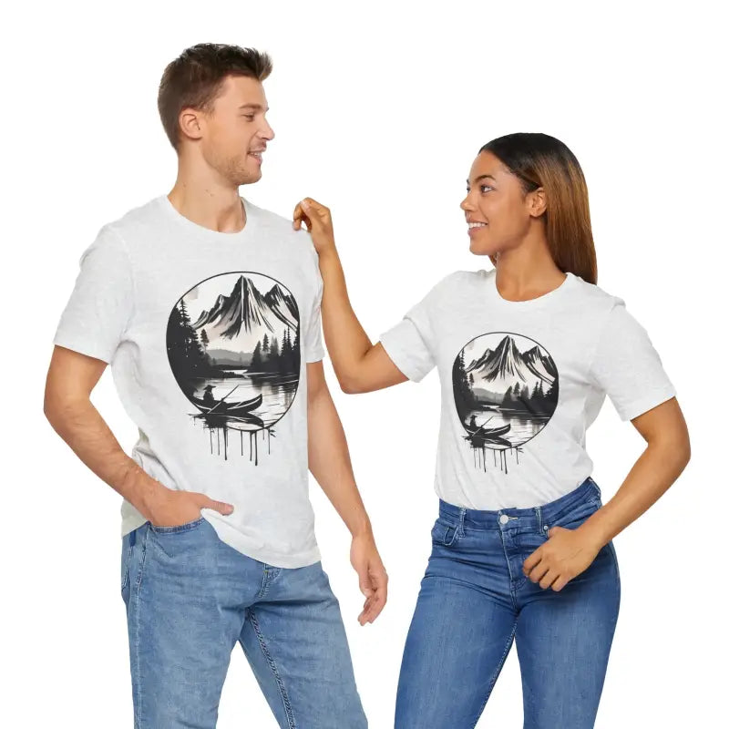 Samurai Canoeing Cotton T-Shirt - Jersey Short Sleeve - DipaliZ