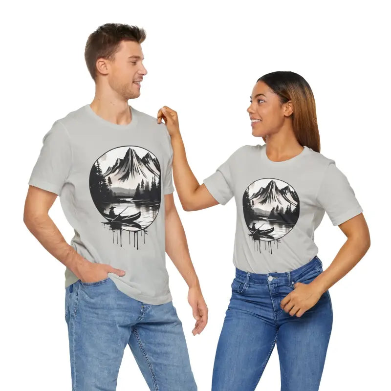 Samurai Canoeing Cotton T-Shirt - Jersey Short Sleeve - DipaliZ