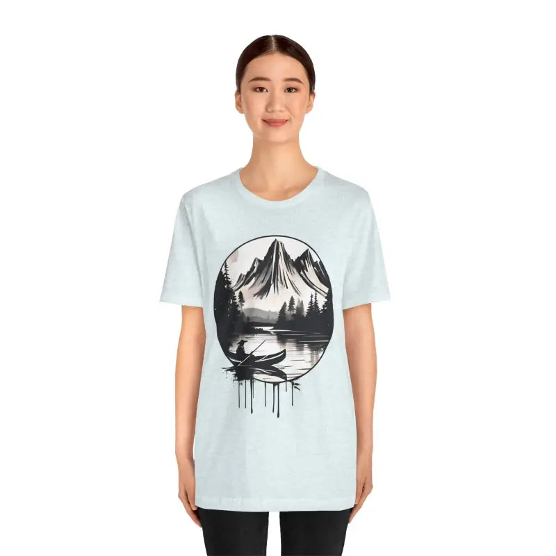 Samurai Canoeing Cotton T-Shirt - Jersey Short Sleeve - DipaliZ