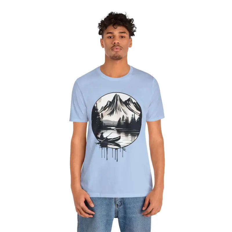 Samurai Canoeing Cotton T-Shirt - Jersey Short Sleeve - DipaliZ