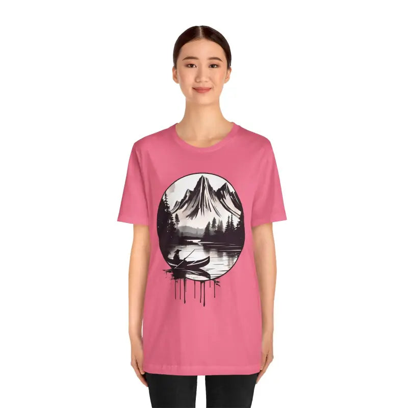 Samurai Canoeing Cotton T-Shirt - Jersey Short Sleeve - DipaliZ