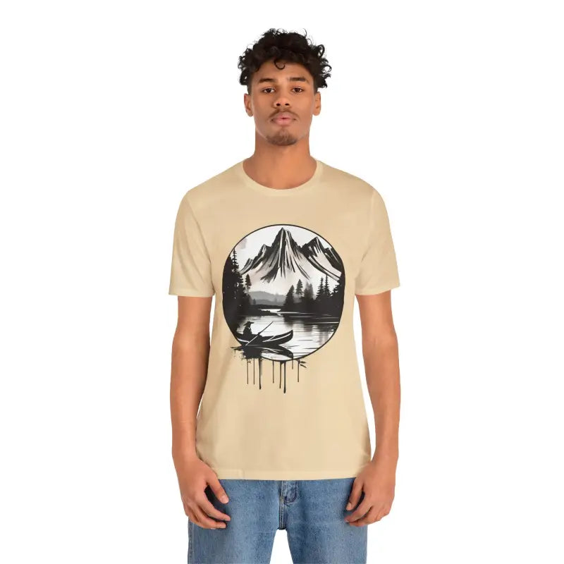 Samurai Canoeing Cotton T-Shirt - Jersey Short Sleeve - DipaliZ