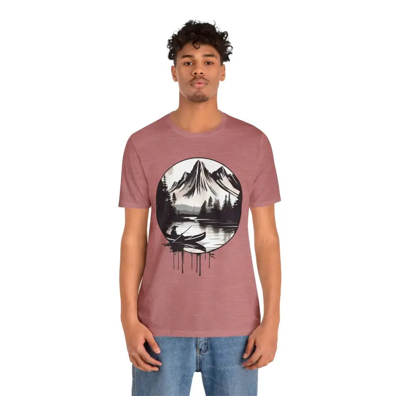 Samurai Canoeing Cotton T-Shirt - Jersey Short Sleeve - DipaliZ