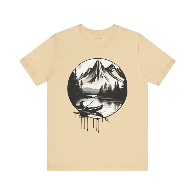 Samurai Canoeing Cotton T-Shirt - Jersey Short Sleeve - DipaliZ