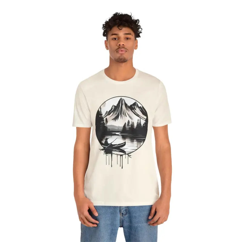 Samurai Canoeing Cotton T-Shirt - Jersey Short Sleeve - DipaliZ