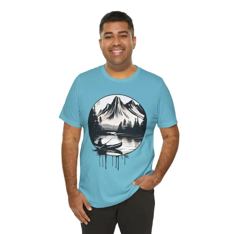 Samurai Canoeing Cotton T-Shirt - Jersey Short Sleeve - DipaliZ