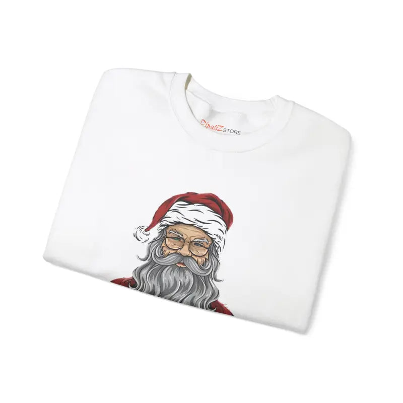 Festive Santa Claus Crewneck Sweatshirt - Holiday Apparel - DipaliZ