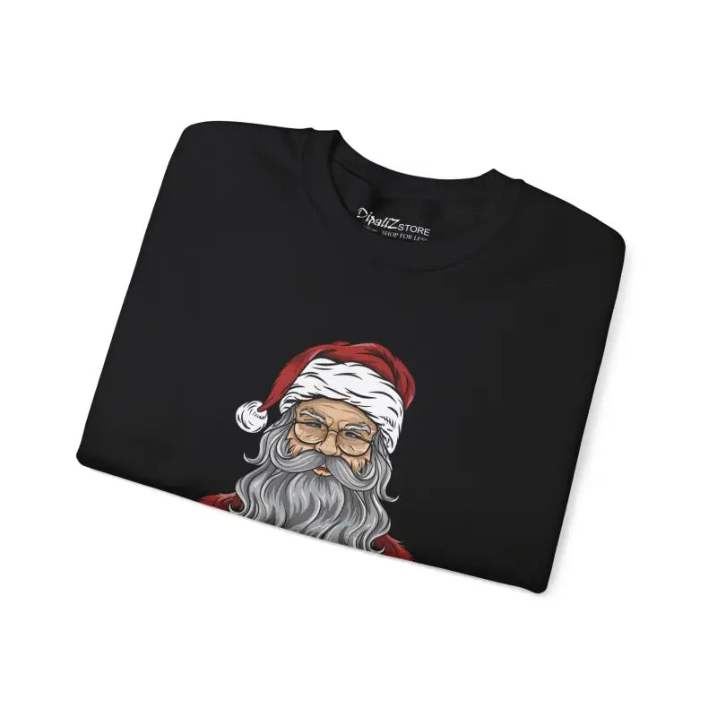 Festive Santa Claus Crewneck Sweatshirt - Holiday Apparel - DipaliZ