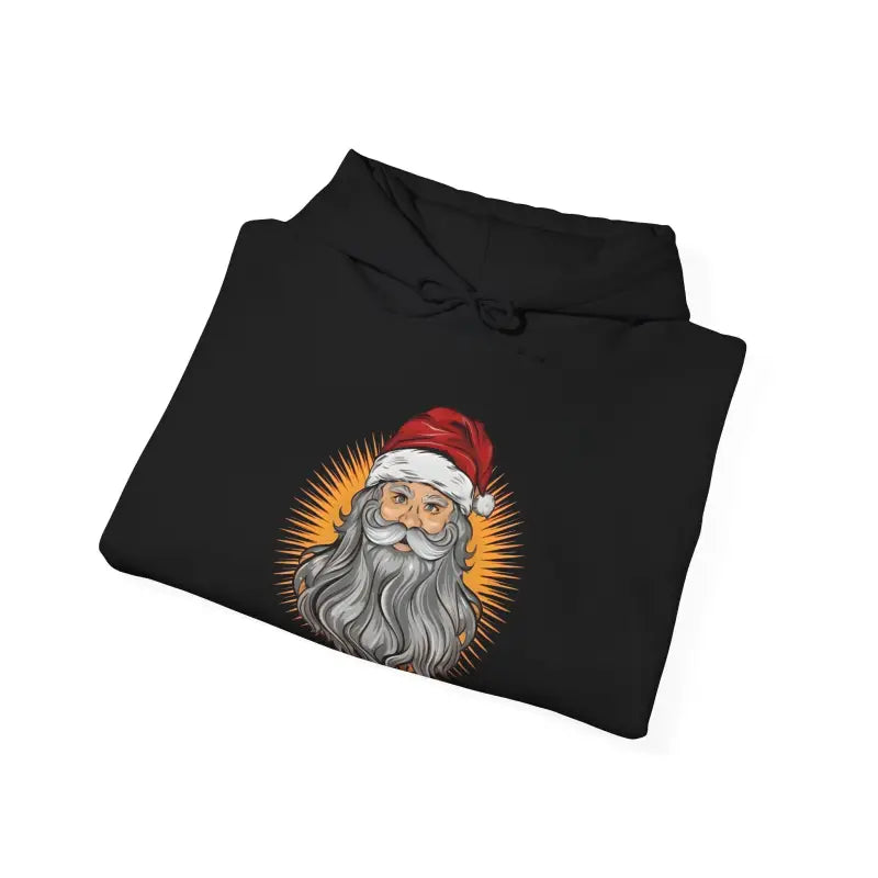 Festive Santa Claus Hooded Sweatshirt - Christmas Plush - DipaliZ
