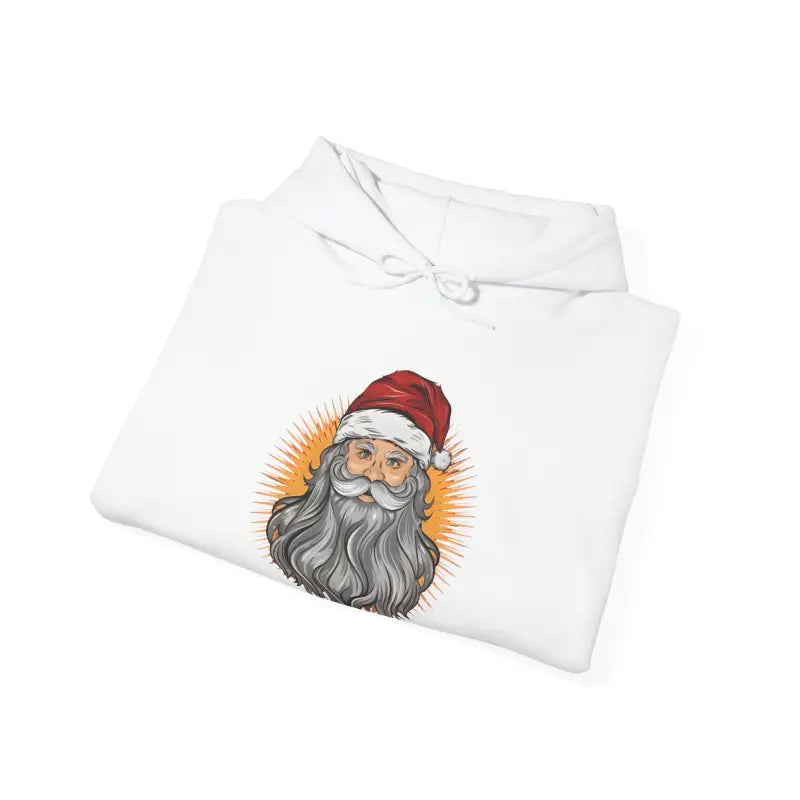 Festive Santa Claus Hooded Sweatshirt - Christmas Plush - DipaliZ