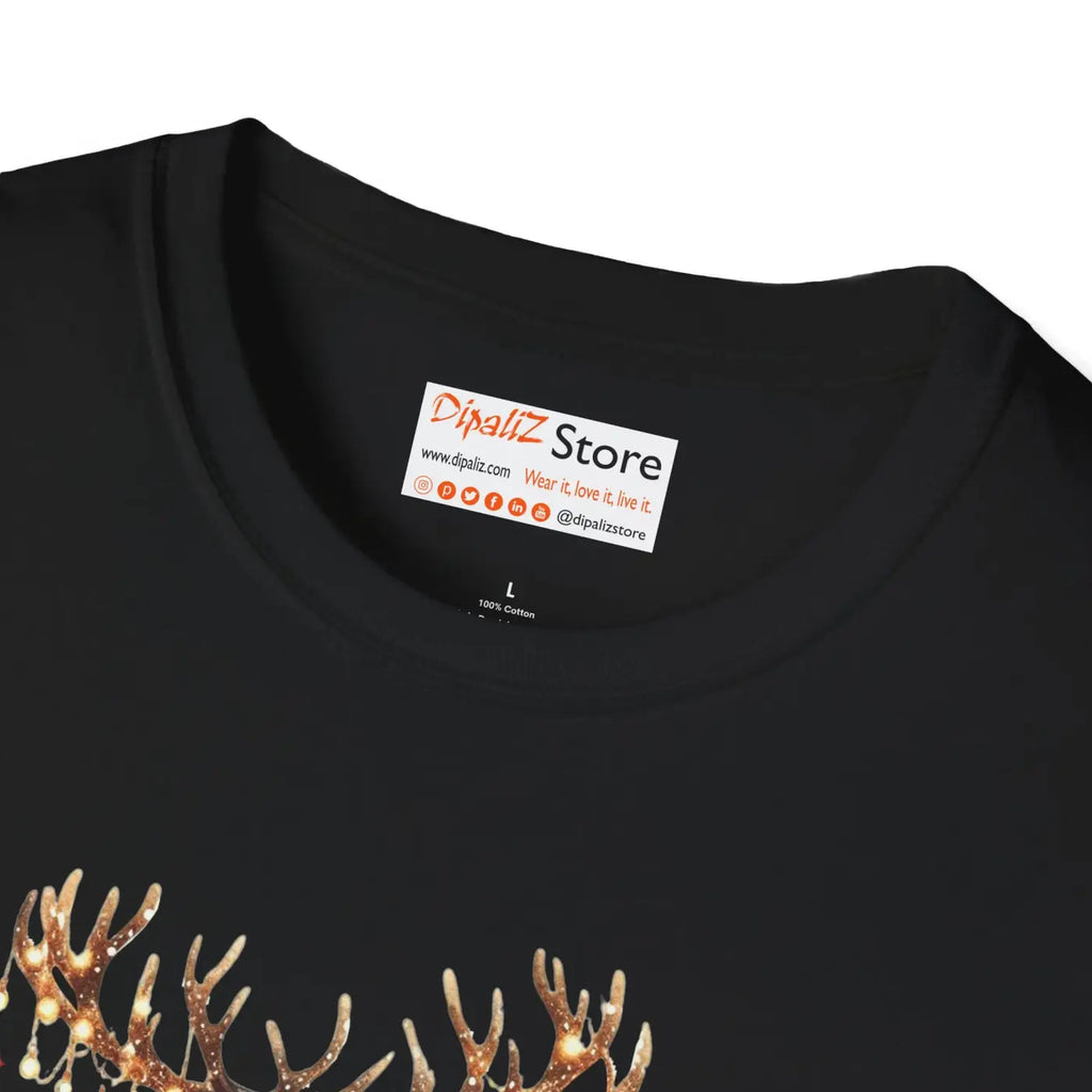 Jolly Santa Claus Christmas Tee - Festive Holiday Apparel - DipaliZ