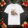 Jolly Santa Claus Christmas Tee - Festive Holiday Apparel - DipaliZ