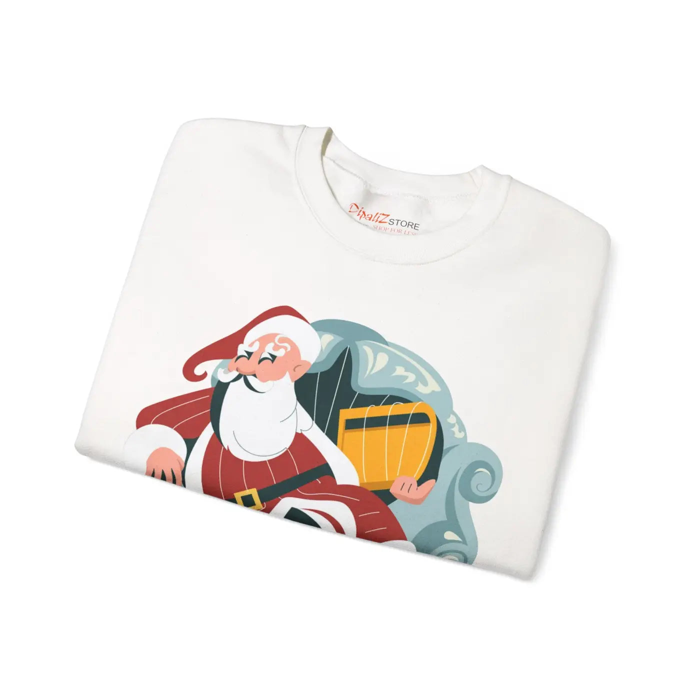 Cozy Santa Unisex Heavy Blend Crewneck - Christmas - DipaliZ