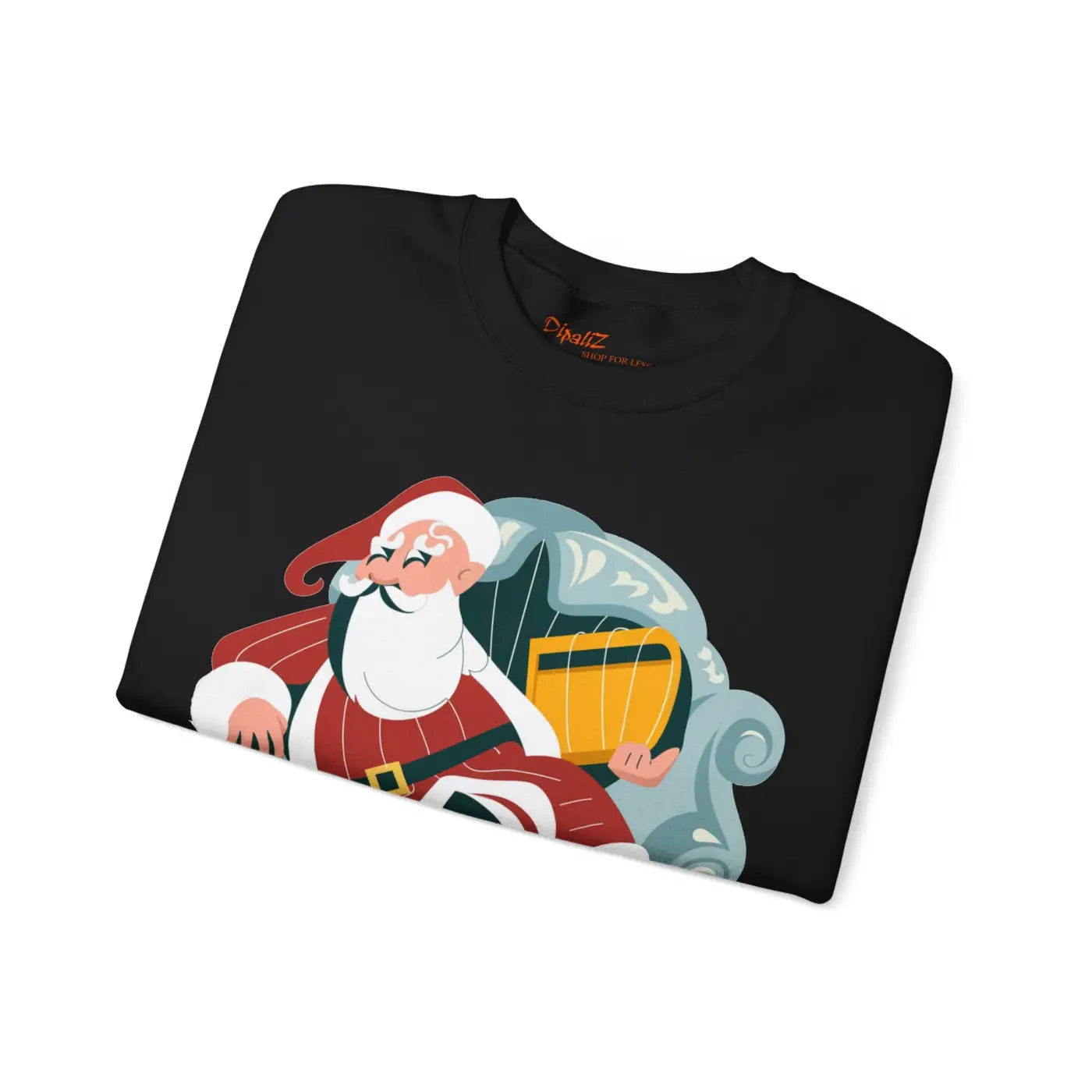 Cozy Santa Unisex Heavy Blend Crewneck - Christmas - DipaliZ