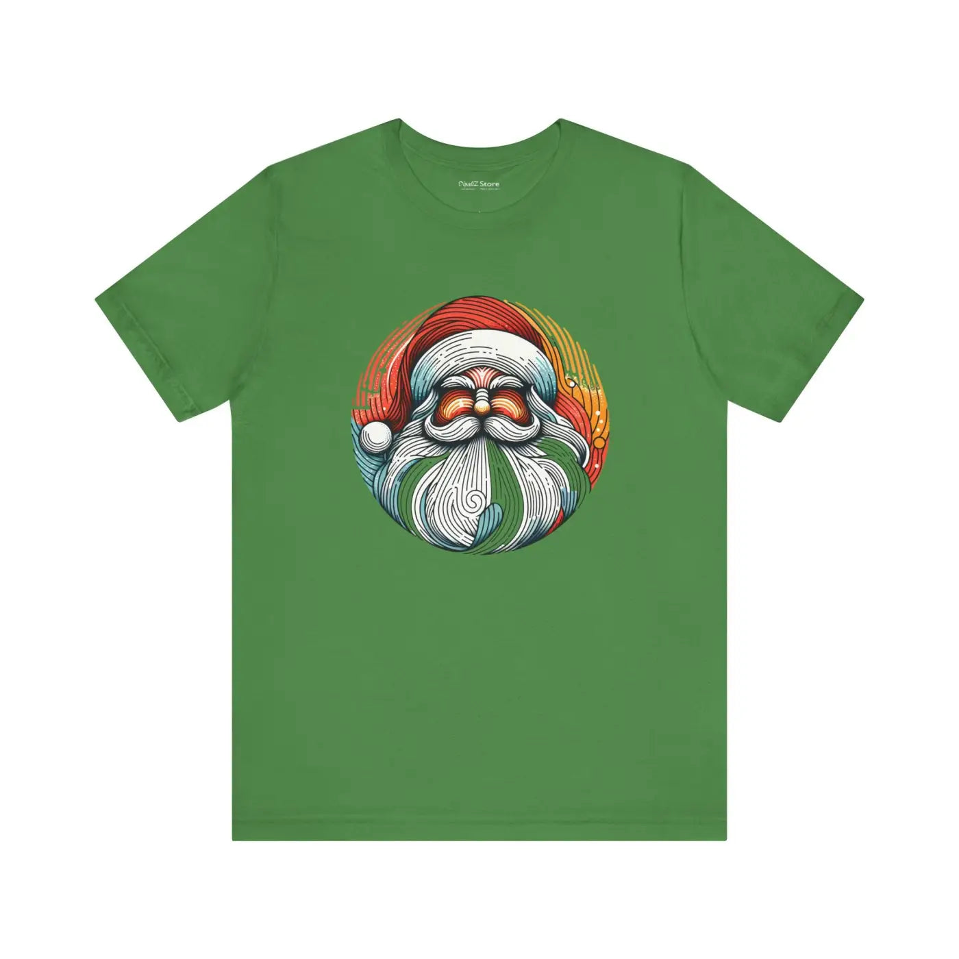 Cozy Santa Unisex Jersey Short Sleeve - Holiday Comfort - DipaliZ