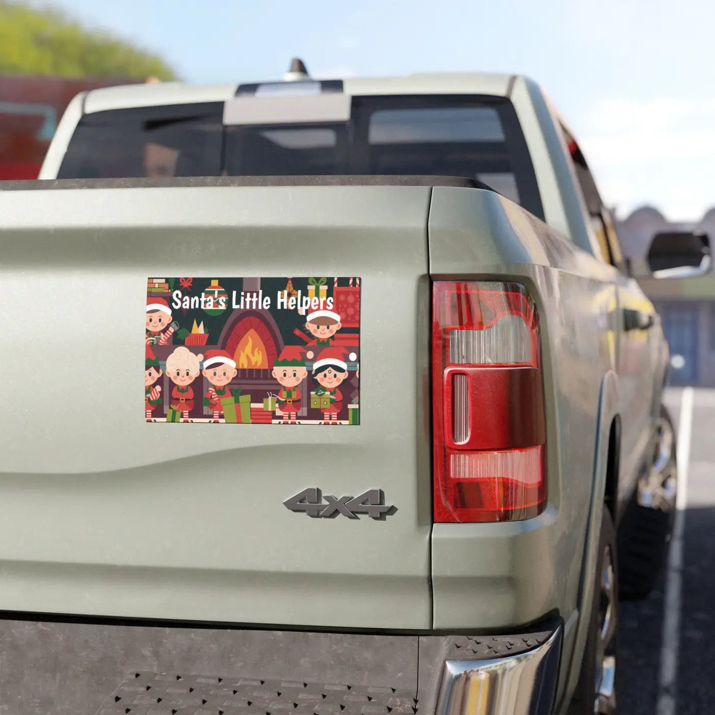 Festive Car Magnets - Santa's Little Helpers Holiday - DipaliZ