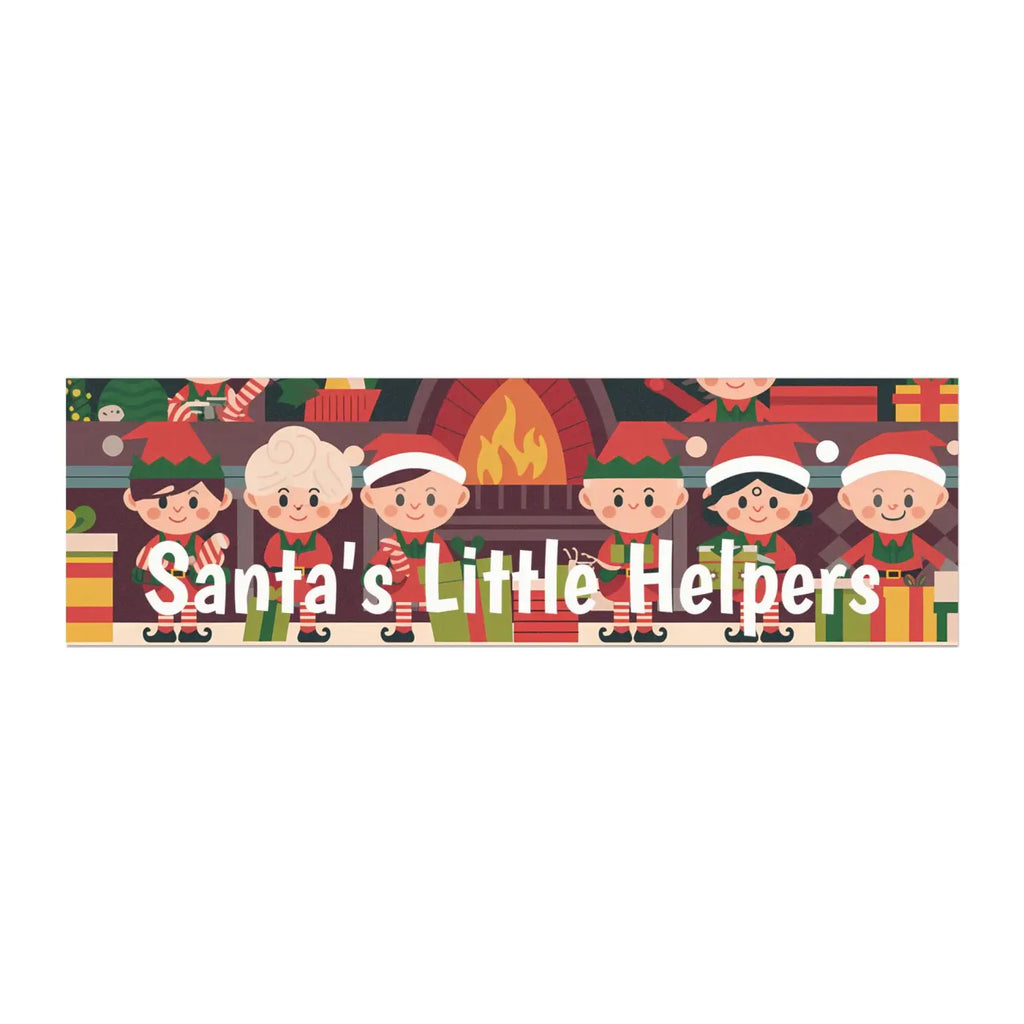 Festive Car Magnets - Santa's Little Helpers Holiday - DipaliZ