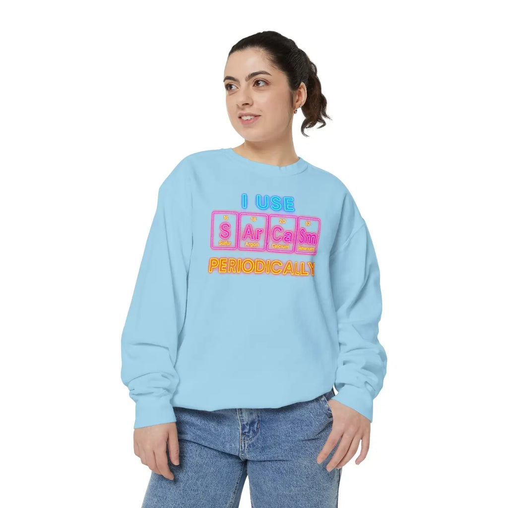 Ring-Spun Cotton Sweatshirt - Garment-Dyed Fleece - DipaliZ