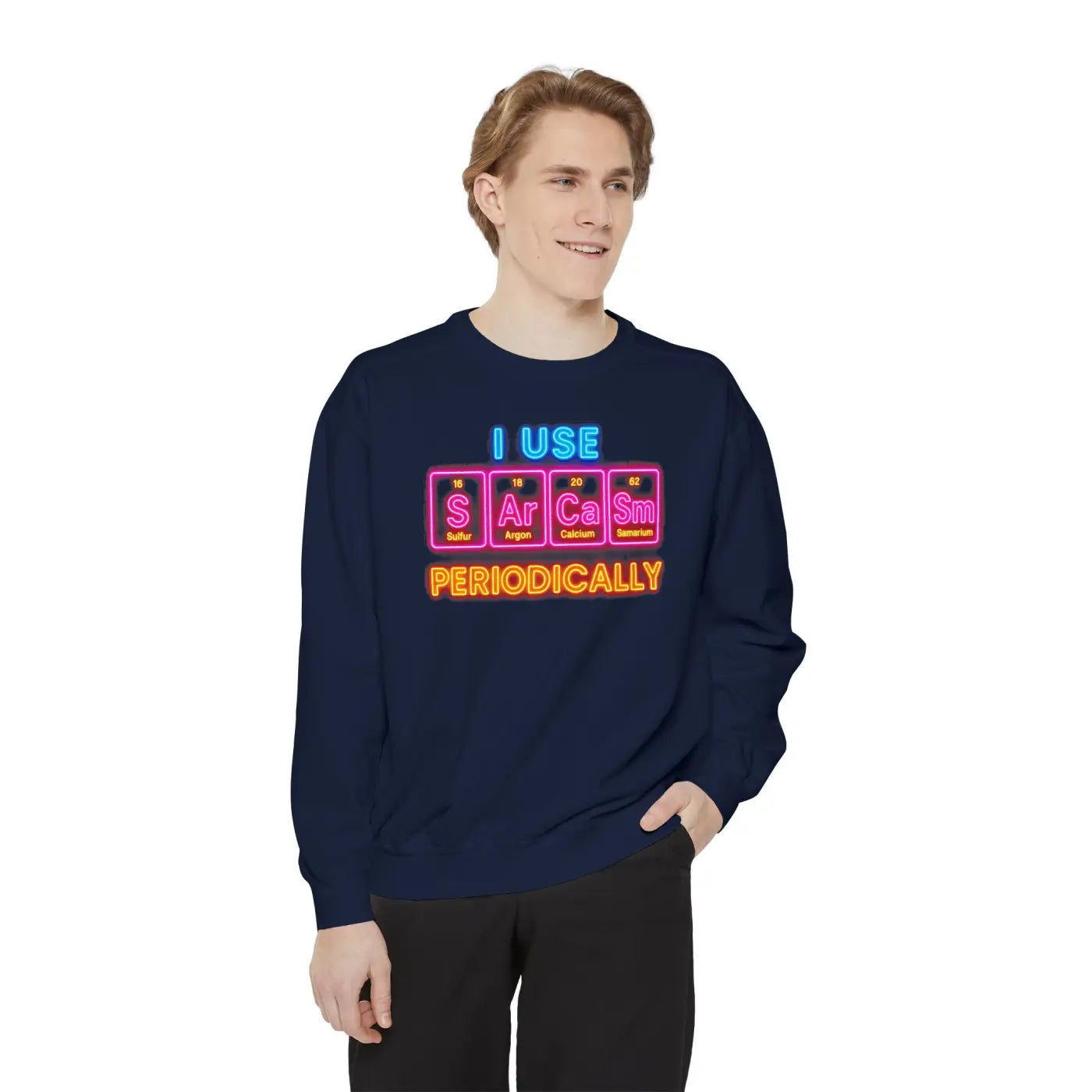 Ring-Spun Cotton Sweatshirt - Garment-Dyed Fleece - DipaliZ