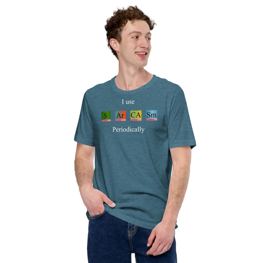 Unisex Sarcastic Tee - Supreme Comfort Ring-Spun Cotton - DipaliZ