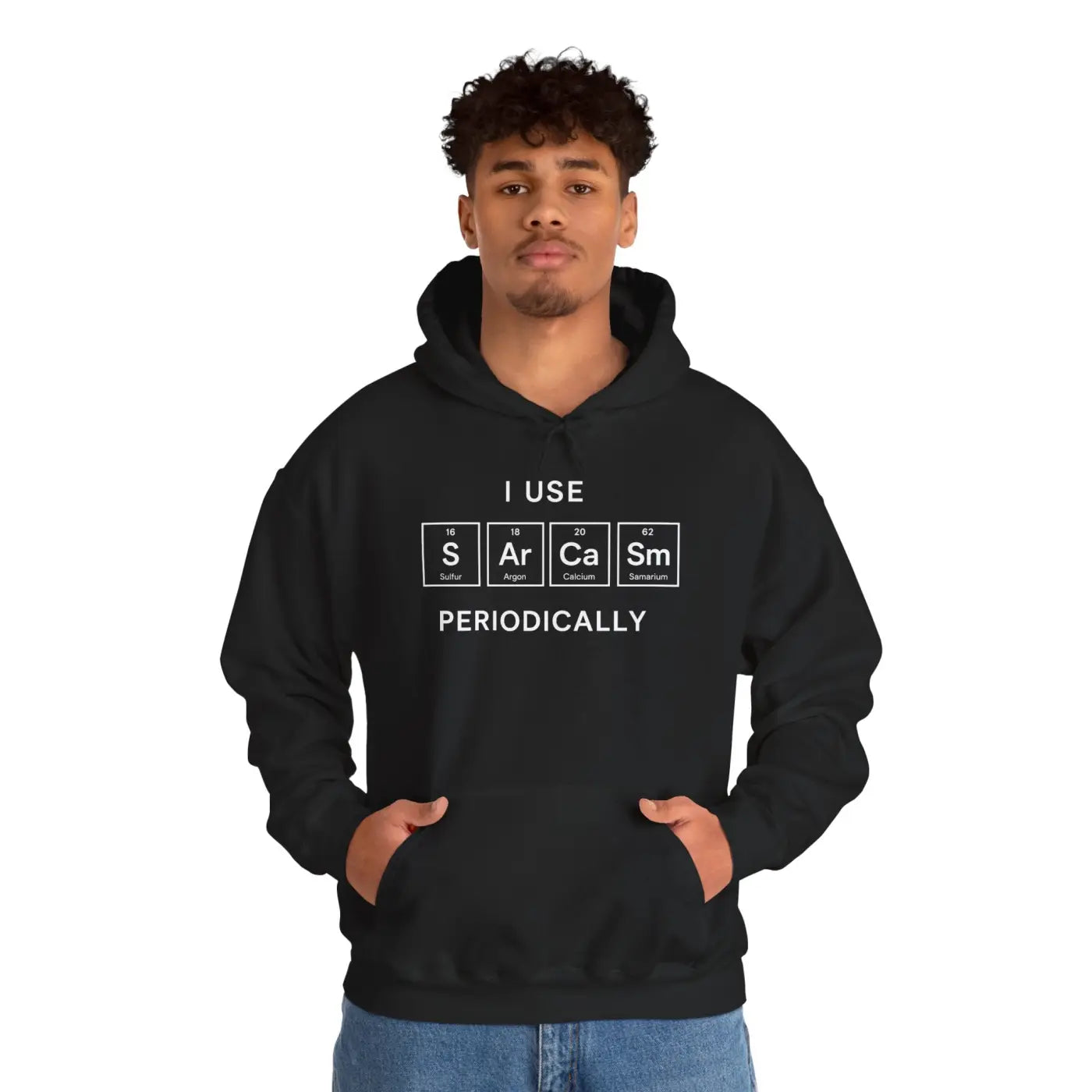 Sarcastic Science Hoodie - Cozy Humor Kangaroo Pouch - DipaliZ