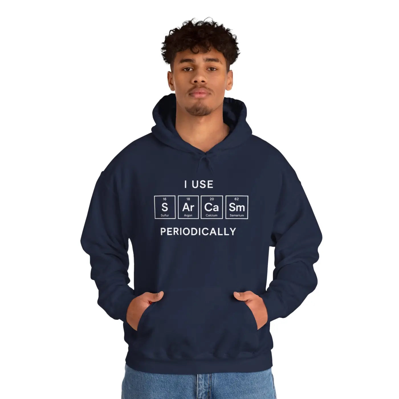 Sarcastic Science Hoodie - Cozy Humor Kangaroo Pouch - DipaliZ