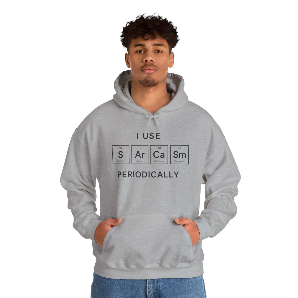 Sarcastic Science Hoodie - Cozy Humor Kangaroo Pouch - DipaliZ