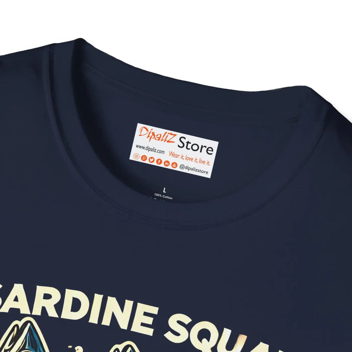 Sardine Squad Unisex Softstyle Tee - Everyday Comfort - DipaliZ