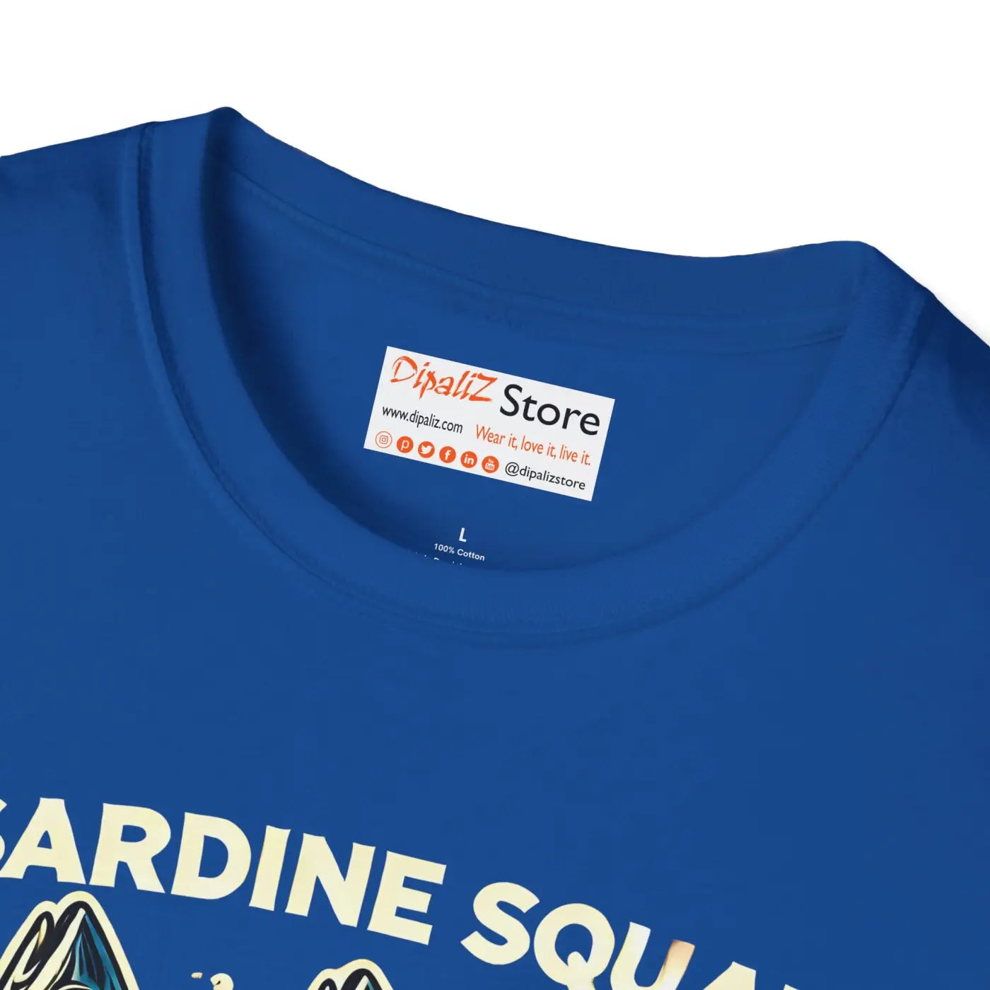 Sardine Squad Unisex Softstyle Tee - Everyday Comfort - DipaliZ