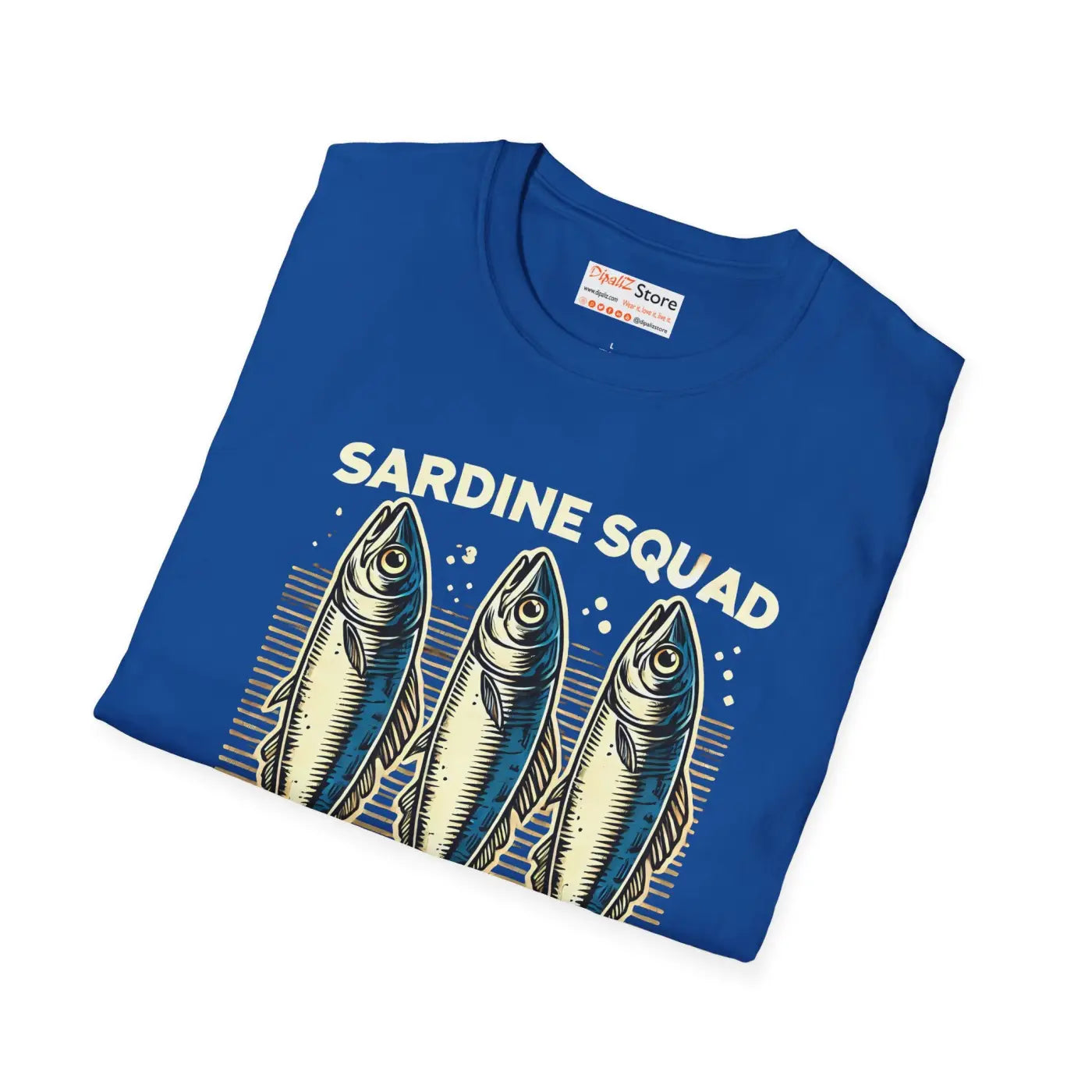 Sardine Squad Unisex Softstyle Tee - Everyday Comfort - DipaliZ