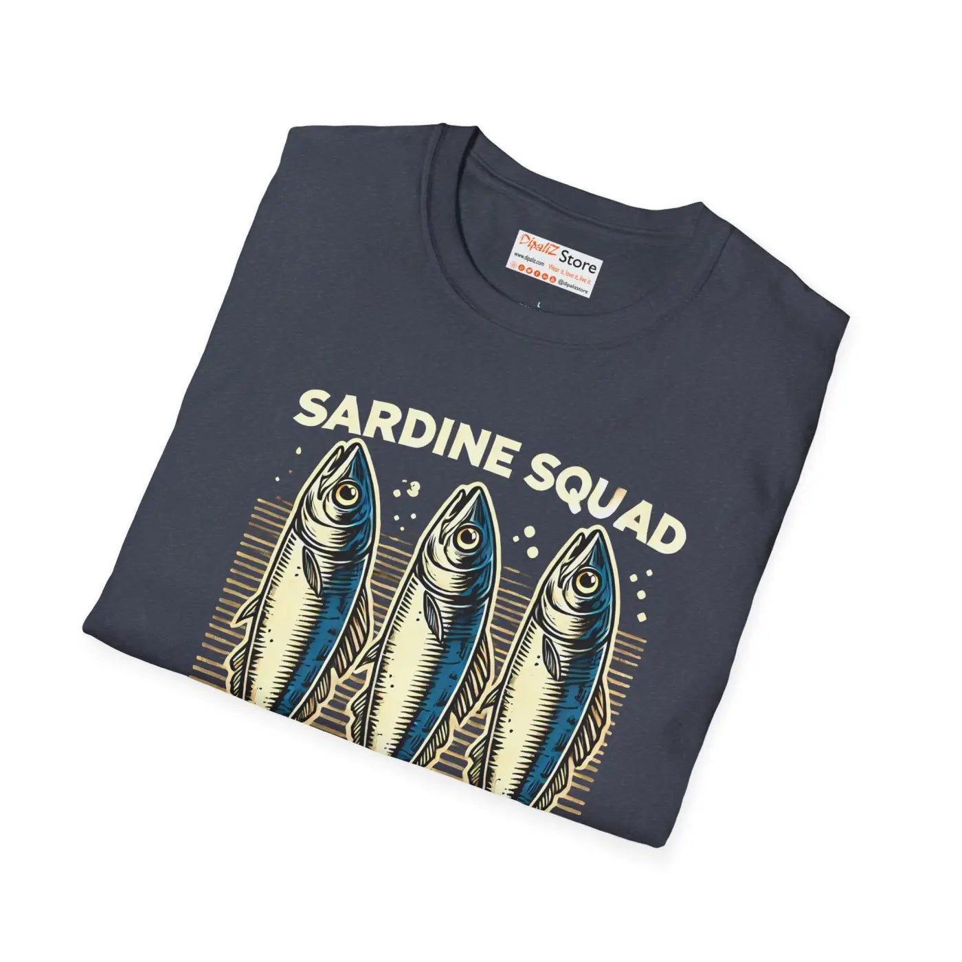Sardine Squad Unisex Softstyle Tee - Everyday Comfort - DipaliZ