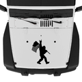Patriotic Bigfoot Hood Graphic