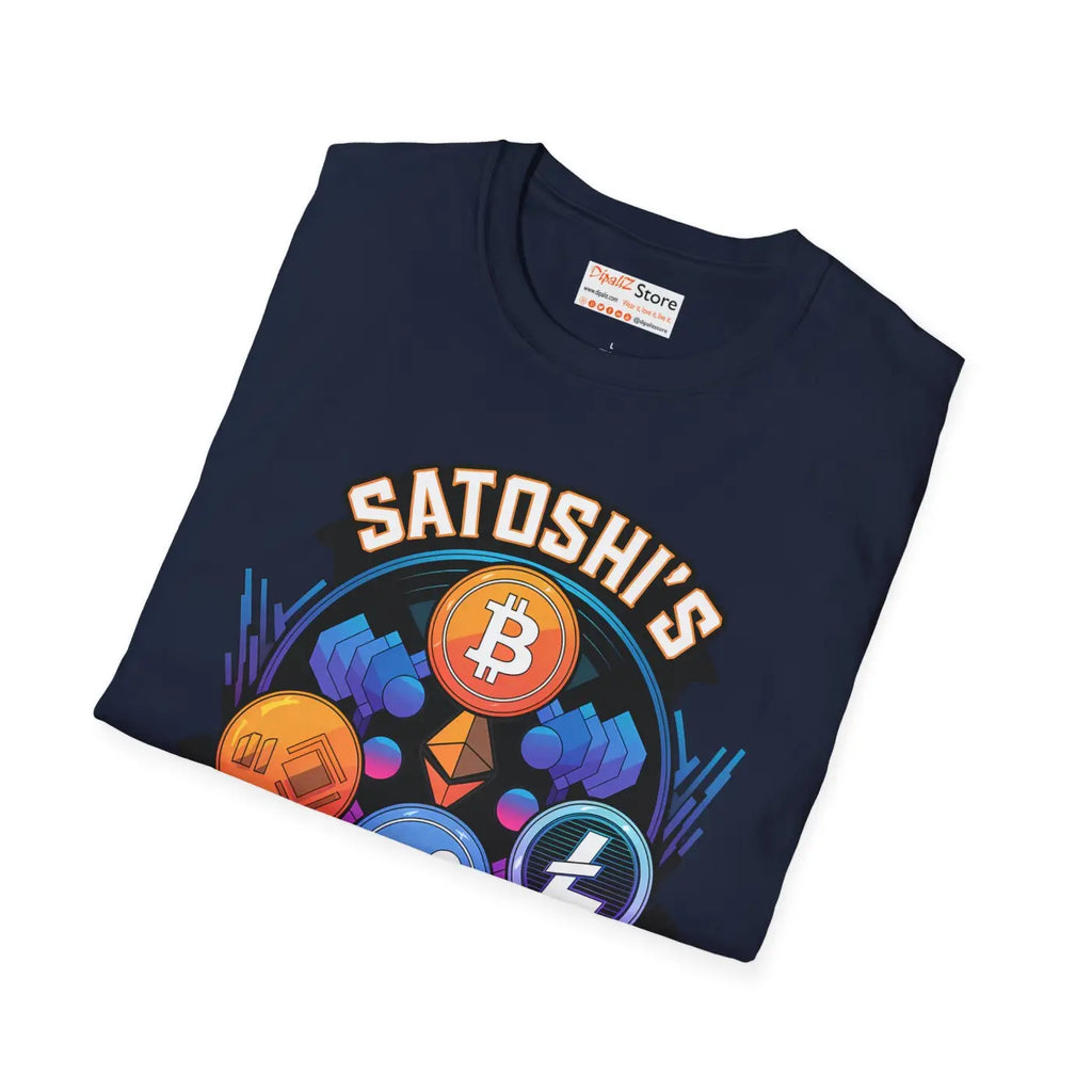 Satoshi Dream Team Unisex Tee - Crypto Vibes Style - DipaliZ