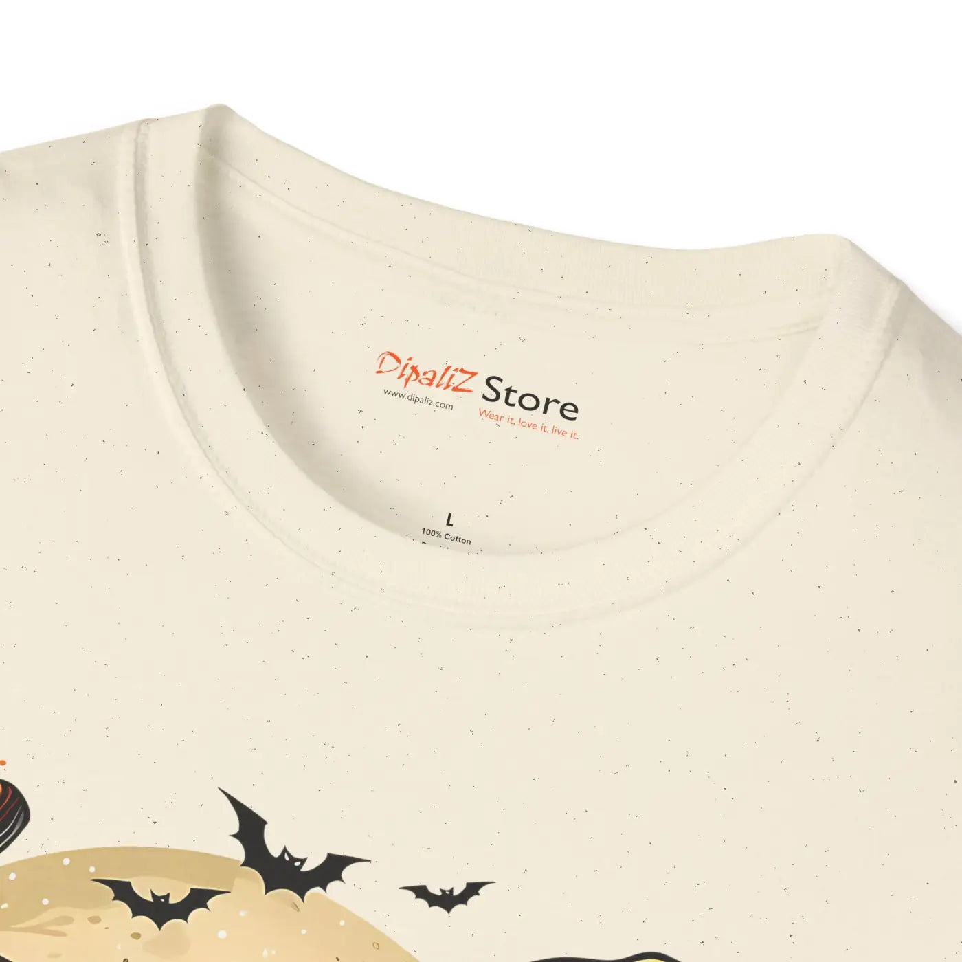 Scary Jack O Lantern Unisex T-Shirt - Halloween Softstyle - DipaliZ