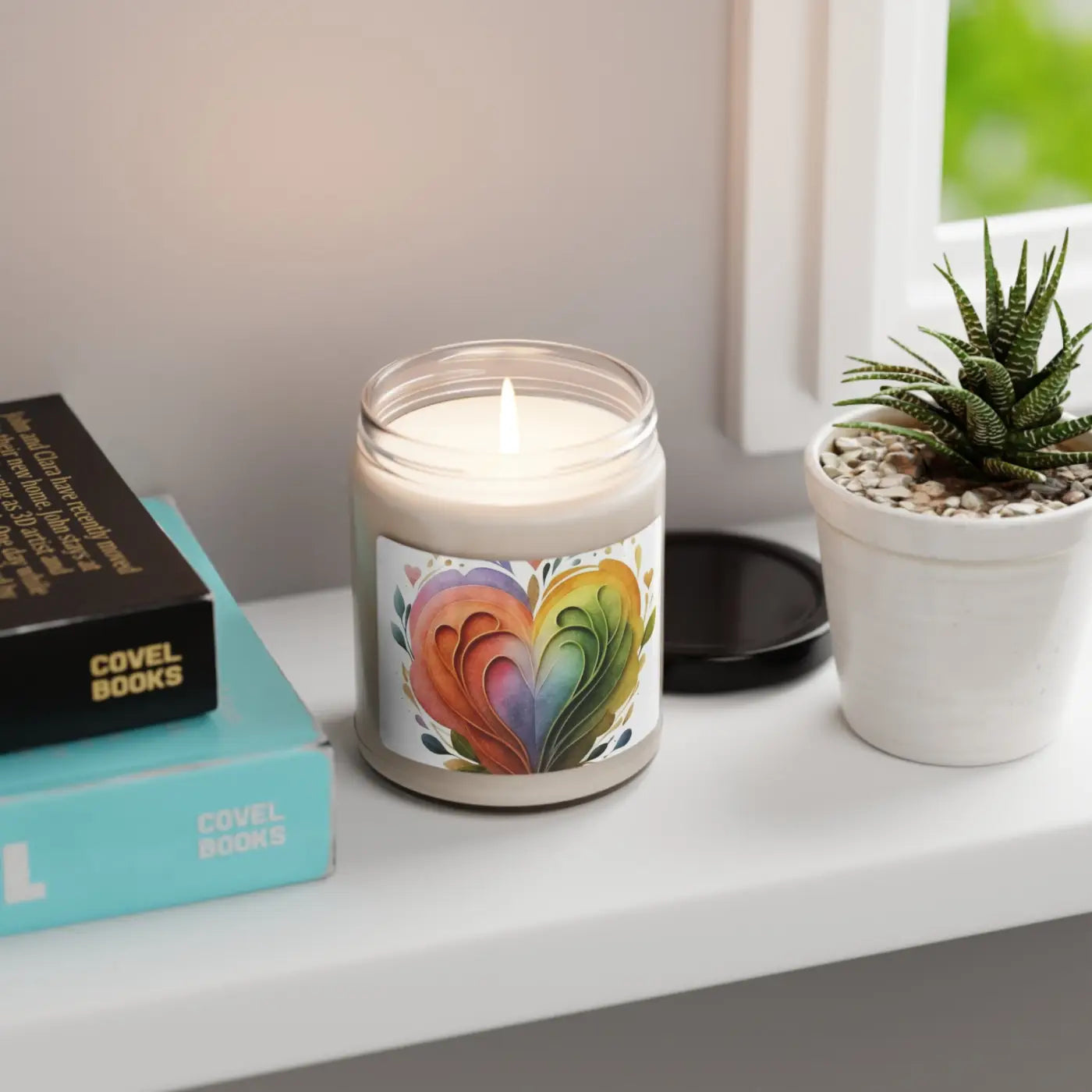Scented Soy Candle - Stress Relief Home Spa - DipaliZ