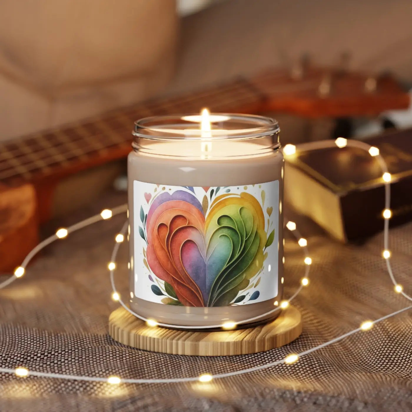 Scented Soy Candle - Stress Relief Home Spa - DipaliZ