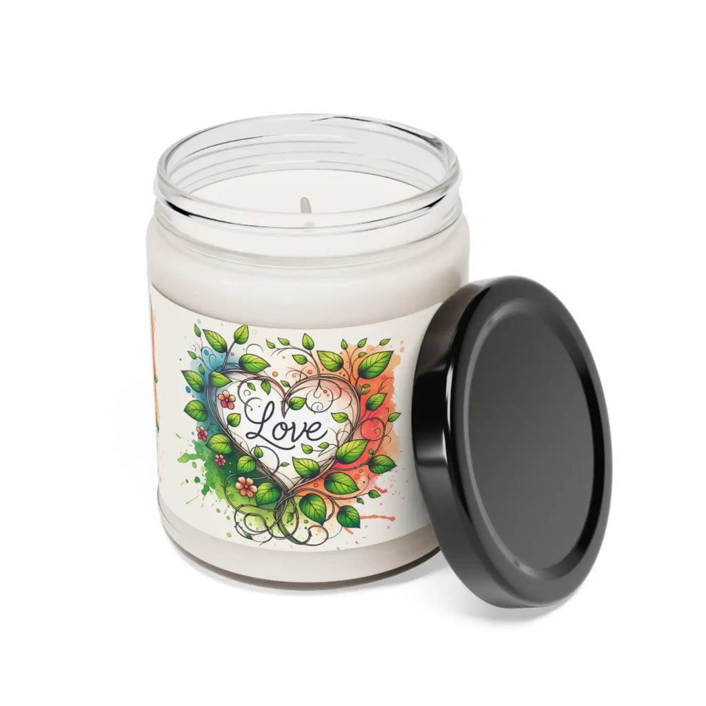 Scented Soy Candle - Modern Minimal Glass 9oz - DipaliZ
