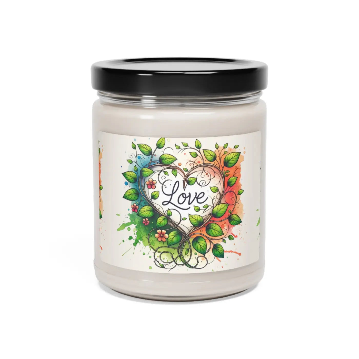 Scented Soy Candle - Modern Minimal Glass 9oz - DipaliZ