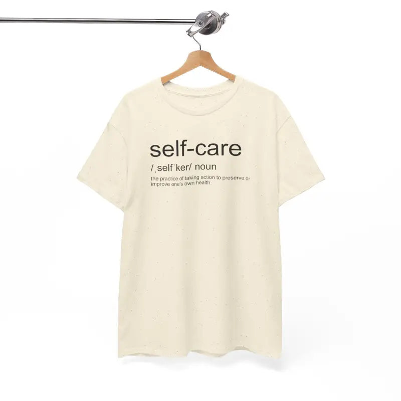 Self Care Definition Unisex Heavy Cotton Tee - Modern Fit - DipaliZ