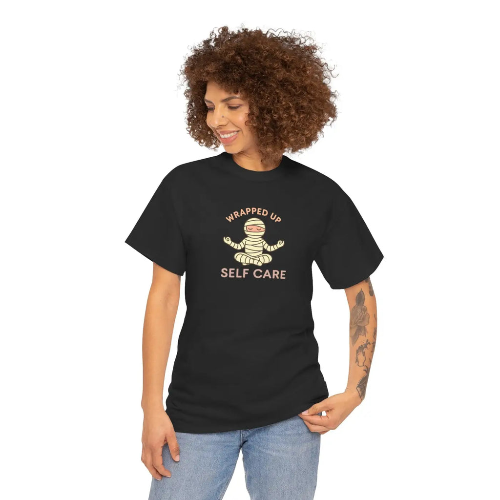 Unisex Heavy Cotton Tee - Relaxed Fit Comfort - DipaliZ