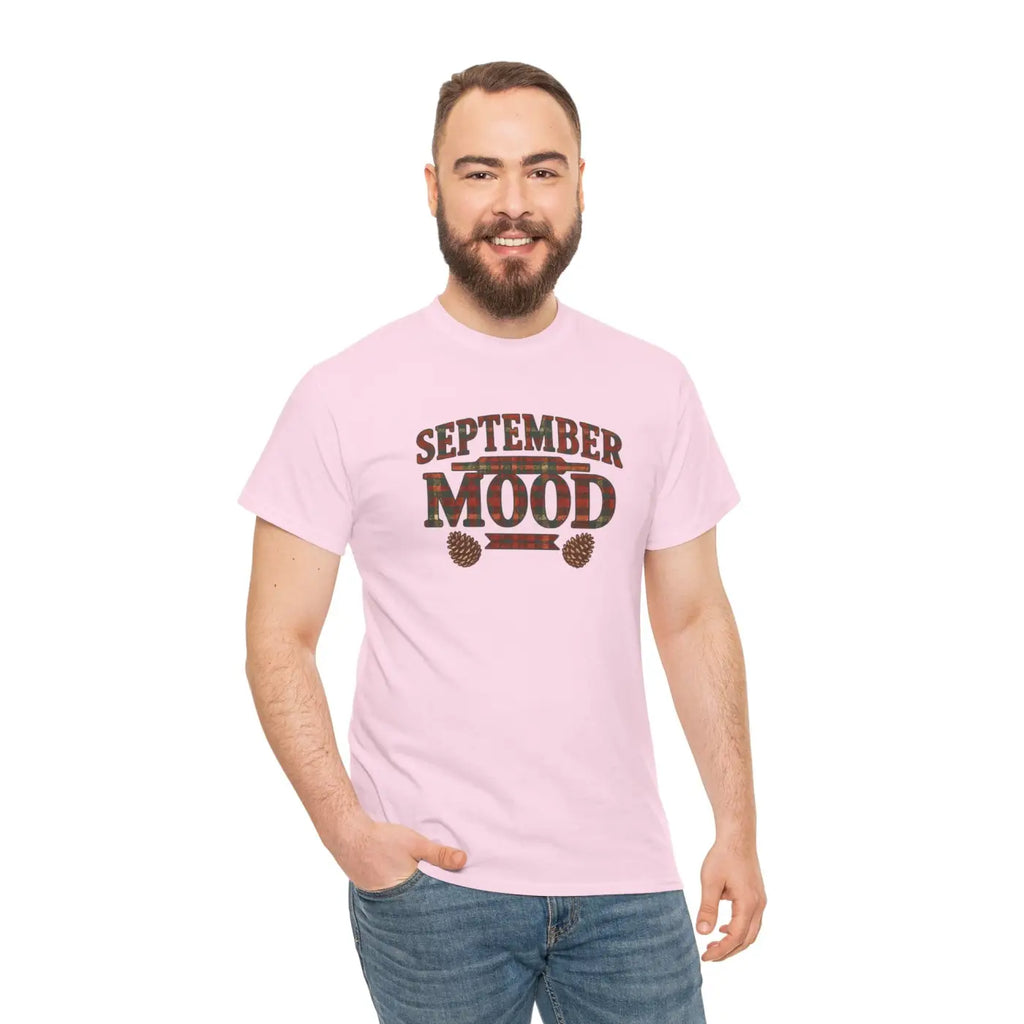 September Mood Tee - Cozy Fall All-Day Comfort - DipaliZ