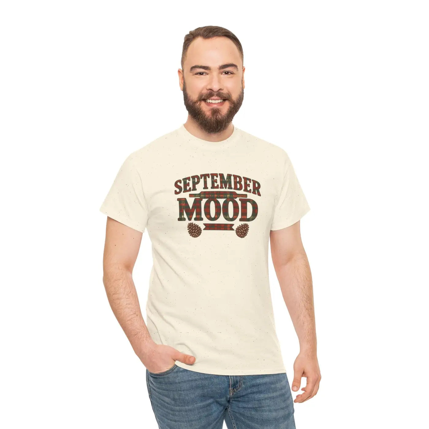 September Mood Tee - Cozy Fall All-Day Comfort - DipaliZ