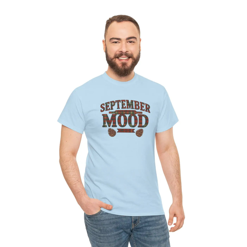 September Mood Tee - Cozy Fall All-Day Comfort - DipaliZ