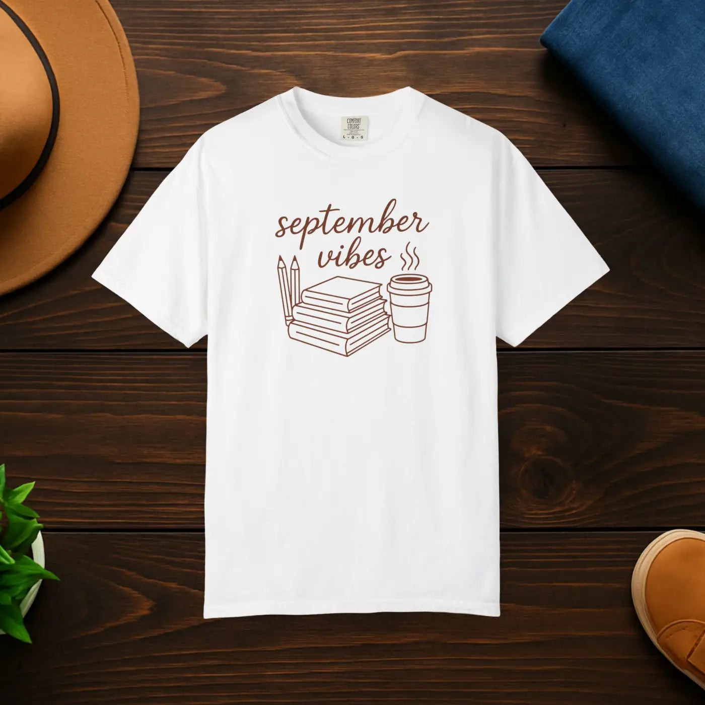 Cozy Unisex Tee - September Vibes Ultimate Comfort - DipaliZ